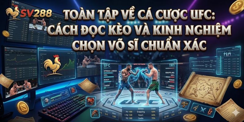 Toàn Tập Về Cá Cược UFC: Cách Đọc Kèo Và Kinh Nghiệm Chọn Võ Sĩ Chuẩn Xác